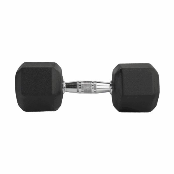 Halter Sextavado Texturizado Pegada Cromada 4kg