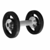 Dumbbell Montado Injetado Pegada Recartilhada POSEIDON FITNESS® 
