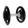 Dumbbell Montado Pintado Pegada Cromada POSEIDON FITNESS® 