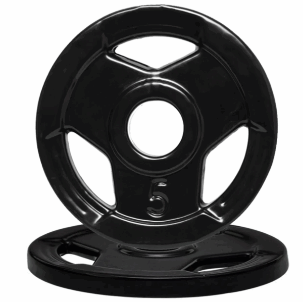 Anilha Olímpica Sport Emborrachada | POSEIDON FITNESS® — Estabilidade, Estética e Potência em Cada Repetição.