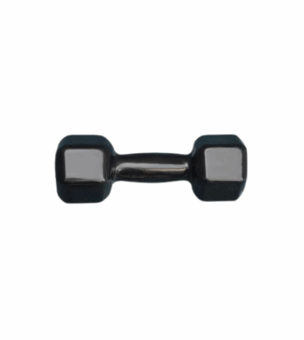 Halter Sextavado Maciço Emborrachado POSEIDON FITNESS®